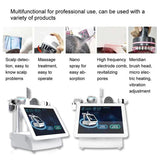 5 In 1 High Frequency Hair Follicle Detection Scalp Treatment Machine Hair Analyze Scalp Care Massage Hair Regrowth Device