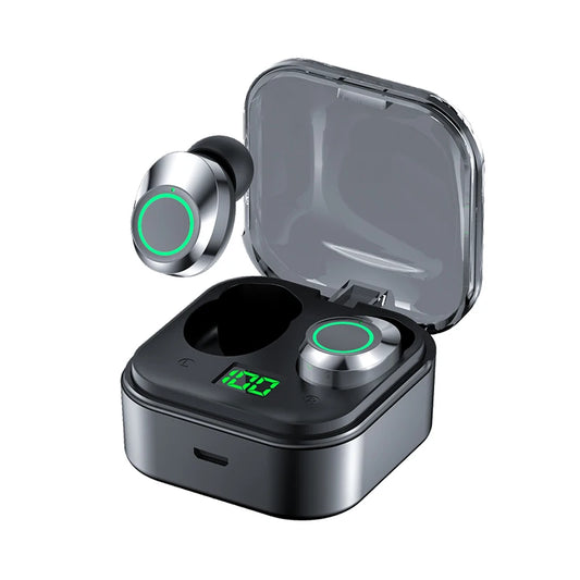 YD Mini TWS Transparent Wireless Earbuds Mini Headset Noise Cancelling Gaming In-ear Earphones Headphones