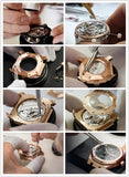DOM 1726 New Design Magnetic Ball Concept Men Watch Fashion Cool Trend Minimalist Waterproof Stainless Steel Quartz Watches Mens