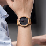 DODO DEER Top Band Uhren Men Watch Wholesale Quartz Wood Time Clock Custom Your Logo Timepiece