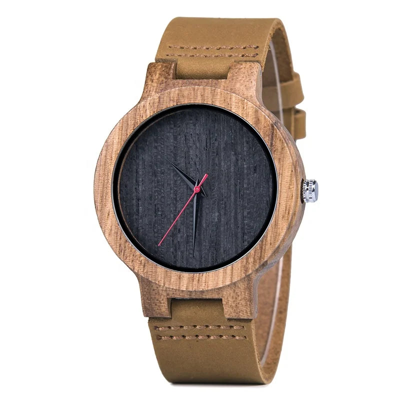 DODO DEER Top Band Uhren Men Watch Wholesale Quartz Wood Time Clock Custom Your Logo Timepiece