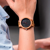 DODO DEER Top Band Uhren Men Watch Wholesale Quartz Wood Time Clock Custom Your Logo Timepiece