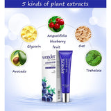 4 Pieces Blueberry Skincare Set Moisturizing Face Serum Brighten Cream Antiage Eye Cream Toner Facial Care Set for Dropshipping
