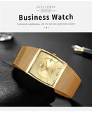 WWOOR 2024 Fashion Men Watch Full Steel Mesh Belt Waterproof Men Clock Luxury Watch For Men Quartz Sport Wristwatch Reloj Hombre