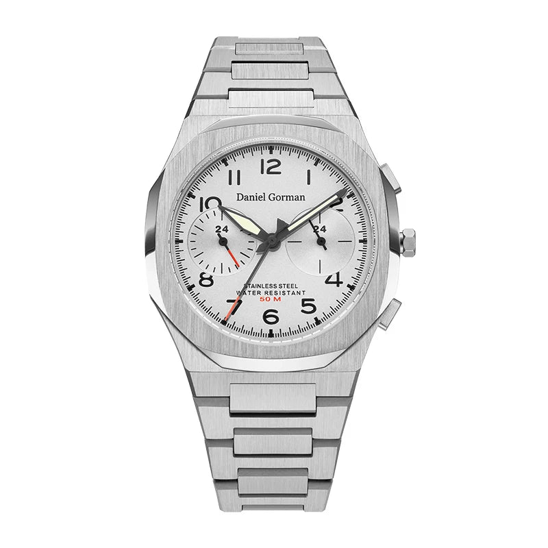 Quartz Watches Stainless Steel Wristwatch Oem Waterproof Men Watch High Quality Classic Watch 2024 Fashion Business