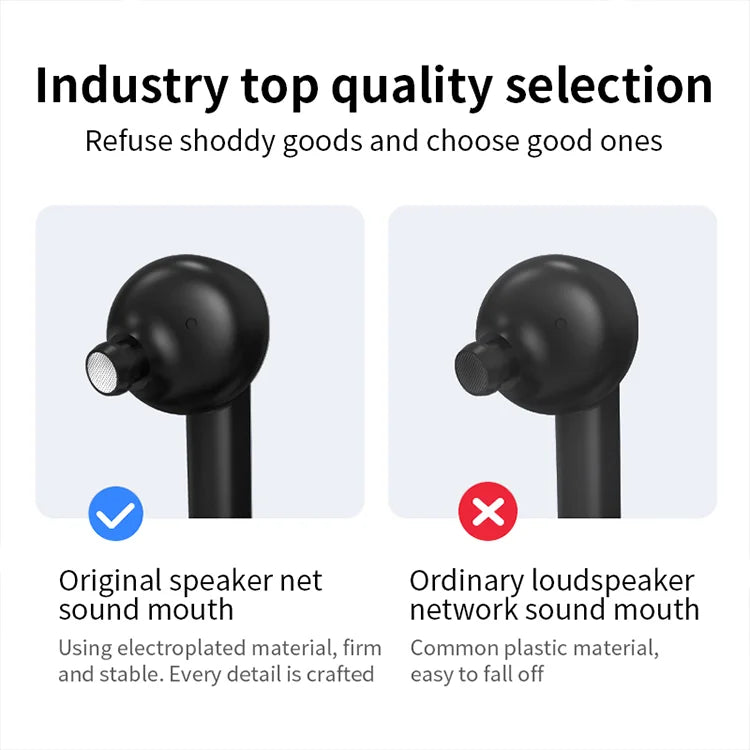 2024 New Gaming BT 5.2 TWS J8 Wireless Stereo Earbuds Earphone & Headphone ANC ENC Noise-canceling Earphones