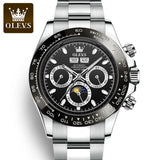 Olevs 6654 Automatic Men's Watches Top Brand Luxury Men Watch Mechanical Wristwatch Men Sports Waterproof Watches Reloj Hombree