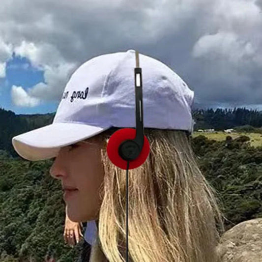 Getgold Comfortable Stylish Design Wired 3.5mm Plug Headset Music Earphones & Headphones with Stylish P47 Design