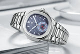 Paulareis Automatic Self Wind Mechanical Luminous Stainless Steel Blue Grey Coffe Black White Dial Dress Luxury Men Watch