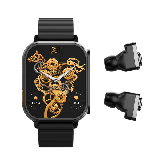 2024 Newly 2 in 1 In-Ear Wireless Earbuds Fashion Bracelet With Earphones Headphones N22 Ultra Smart Watches