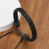 6258  2 Pcs / Set Black Mens Quartz Watch With Bracelet Fashion Men Watch Set Gift