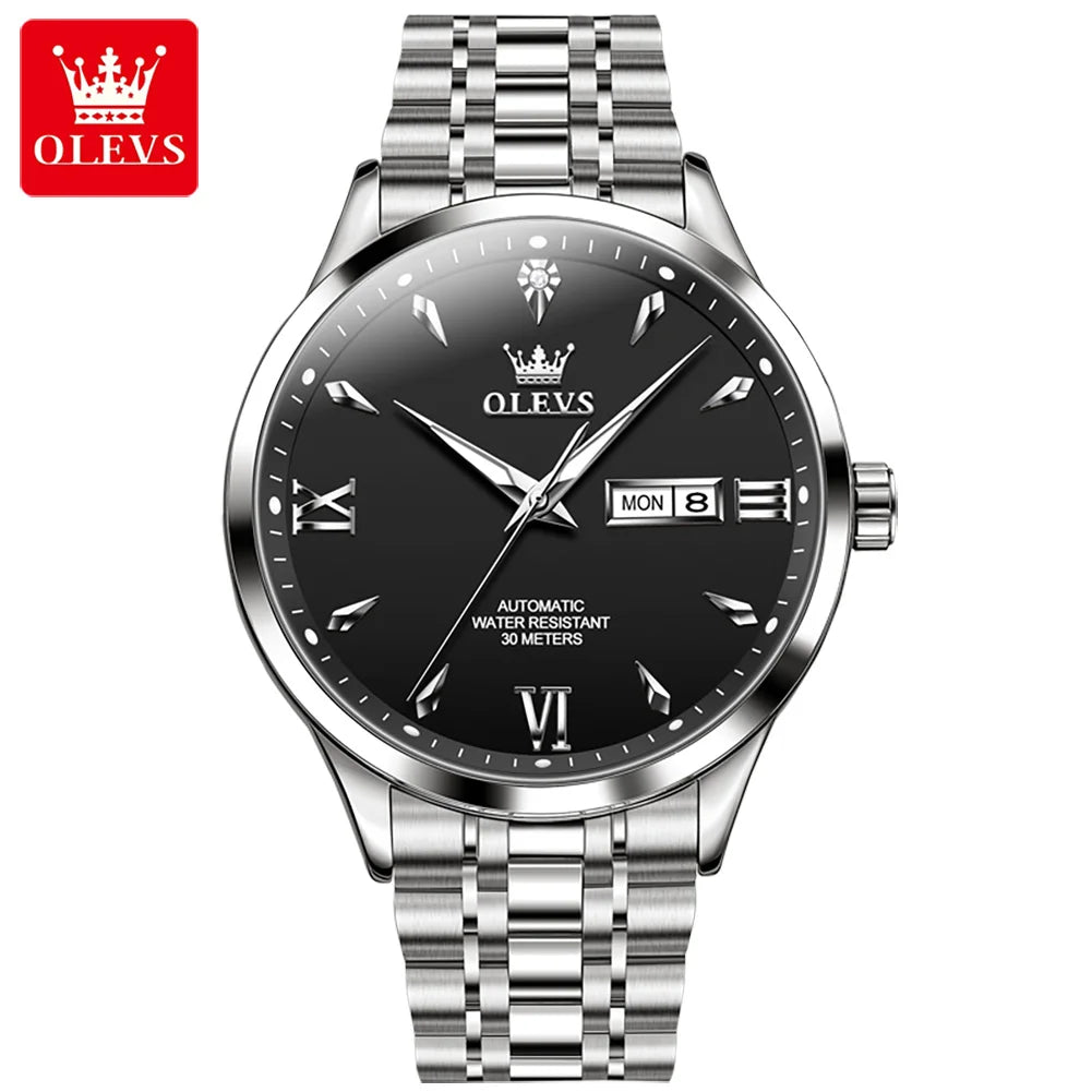 OLEVS 9956 Large Dial Sport Watch - Fashion Statement Piece