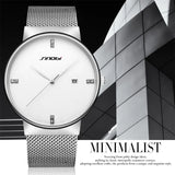 SINOBI Fashion Men Watch Luxury Wholesale Stay Ahead New Style Men's Calendar Date Quartz Watches for Business Man
