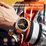 Weofly VIVE Premium Quality Rugged Smartwatch 1.43 Inch Health Fitness Tracker Men Watch Call Reminder Sport Use