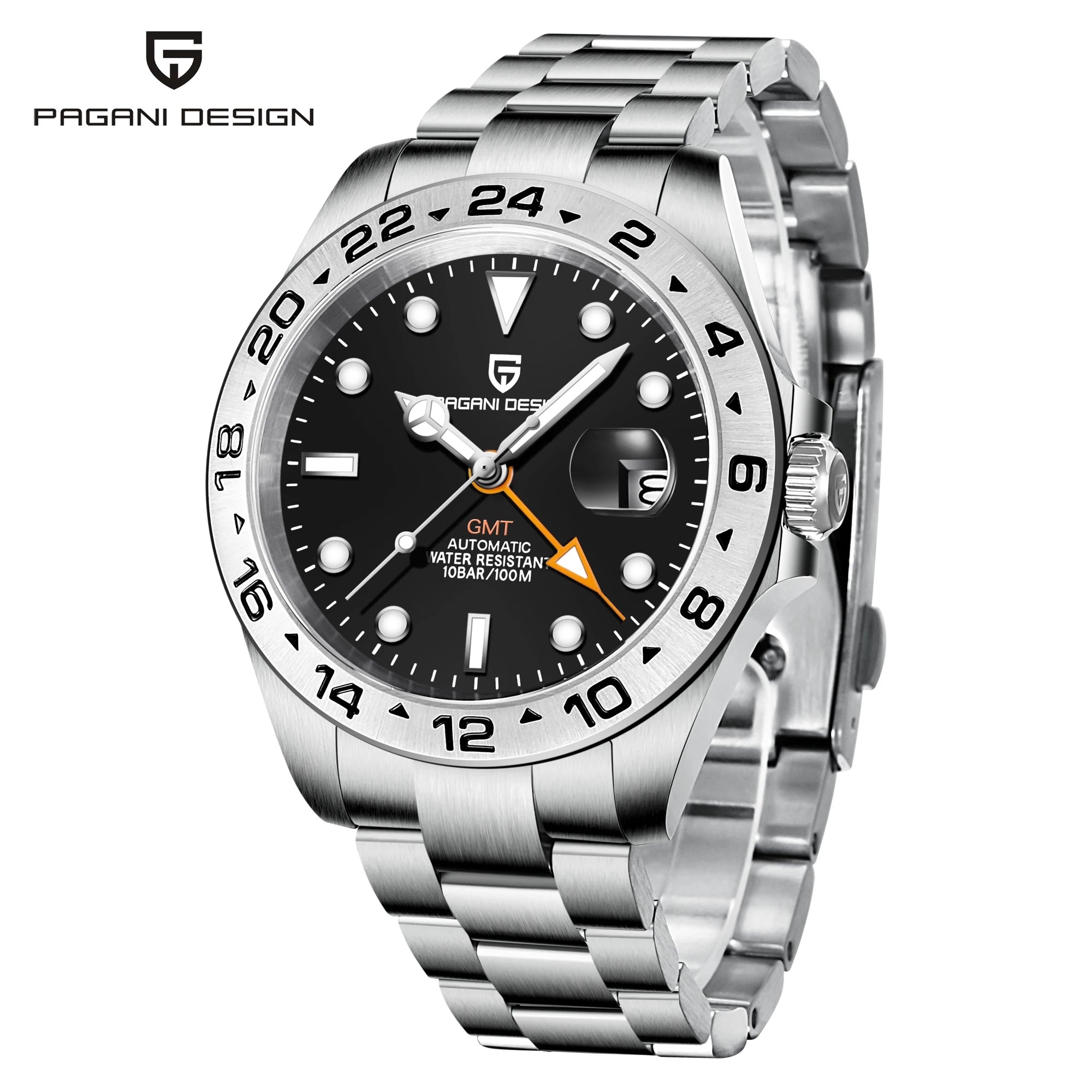 Pagani Design PD1682 Men Watch GMT Mechanical Wristwatch Timepiece Waterproof Other Watches Fashion