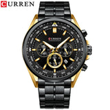 CURREN 8399 Men Watch Top Brand Luxury Fashion Casual Watch Relogio Masculino Reloj Stainless Steel Waterproof Quartz Wristwatch