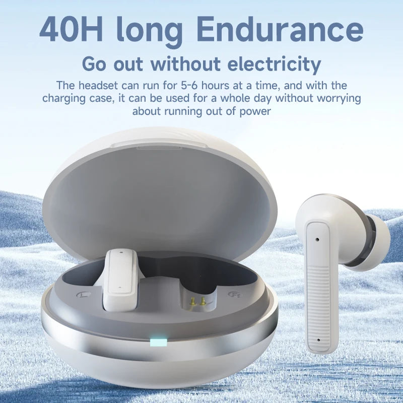 Mission T17 ENC Noise Cancelling Earphones Clear Phone Sound Wireless Earbuds TWS Earphones Gaming Headphones in Ear BT Earphone