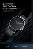 Top Brand Luxury Quartz Watches for Men Fashion Simple Leather Belt Mens Watch Casual Business Male Clock Gift Relogio Masculino