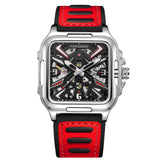Forsining New Relogio Masculino Hollow Out Skeleton Automatic Men Watch  for Men's Luminous Watch