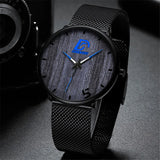 reloj hombre Mens Fashion Ultra Thin Minimalist Watches Men Business Stainless Steel Mesh Belt Quartz Watch relogio masculino