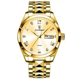 New POEDAGAR 985 Top Brand Luxury Green Dial Men Watch Waterproof Luminous Date Clock Mechanical Watch for Men Quartz Wristwatch