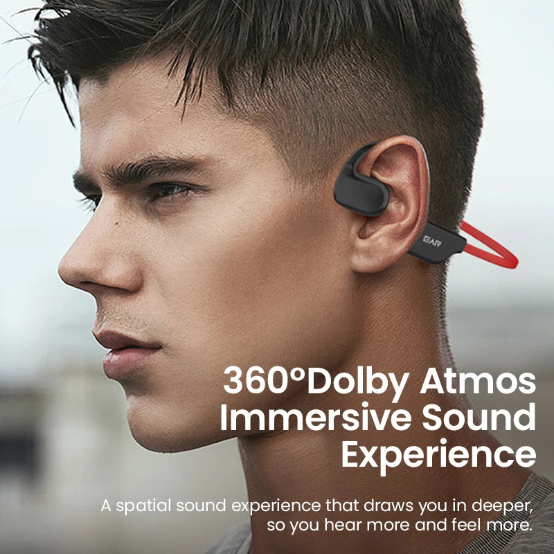 ALOVA in Stock Open Ear Headset Type-C Charging Bluetooth Headphones Ipx5 Running Sport Earphone