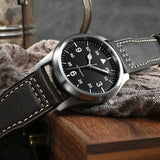 Men Watch 37mm Fashion Simple Style Automatic Mechanical Watches 100m Waterproof BGW-9
