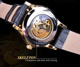 Top Brand Luxury Forsining Watch Diamond Display Dragon Golden Display Luminous Hand Transparent Men Watch Mechanical Watch