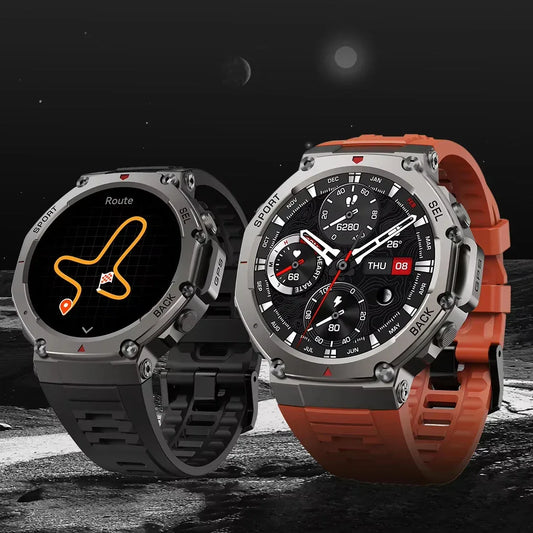 Digital Watches Outdoor Sports Tracker Smart Watch Dm58 Smartwatch GPS Compass Power Reserve BT Call Connected Mobile Phone - Wear444