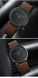 Top Brand Luxury Quartz Watches for Men Fashion Simple Leather Belt Mens Watch Casual Business Male Clock Gift Relogio Masculino