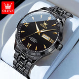 OLEVS 9956 Fashion Large Dial Sport Watches High Quality Clock Wristwatch Relogio Men Watch