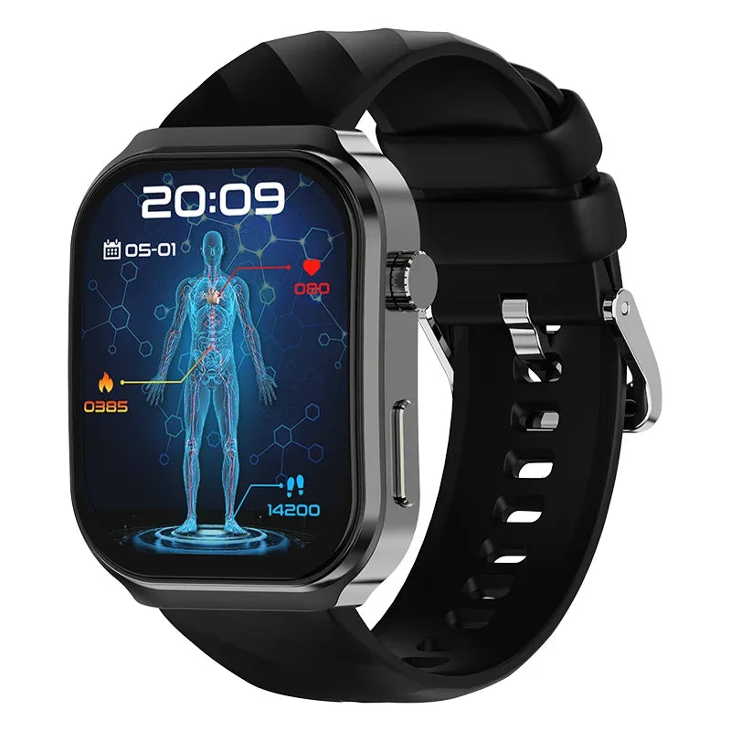 Smart Watch Wireless Calling Message Reminder Sleep Tracker Multiple Sports Fitness Tracker 2.2 Inch HD Display 120+ Exercise - Wear444