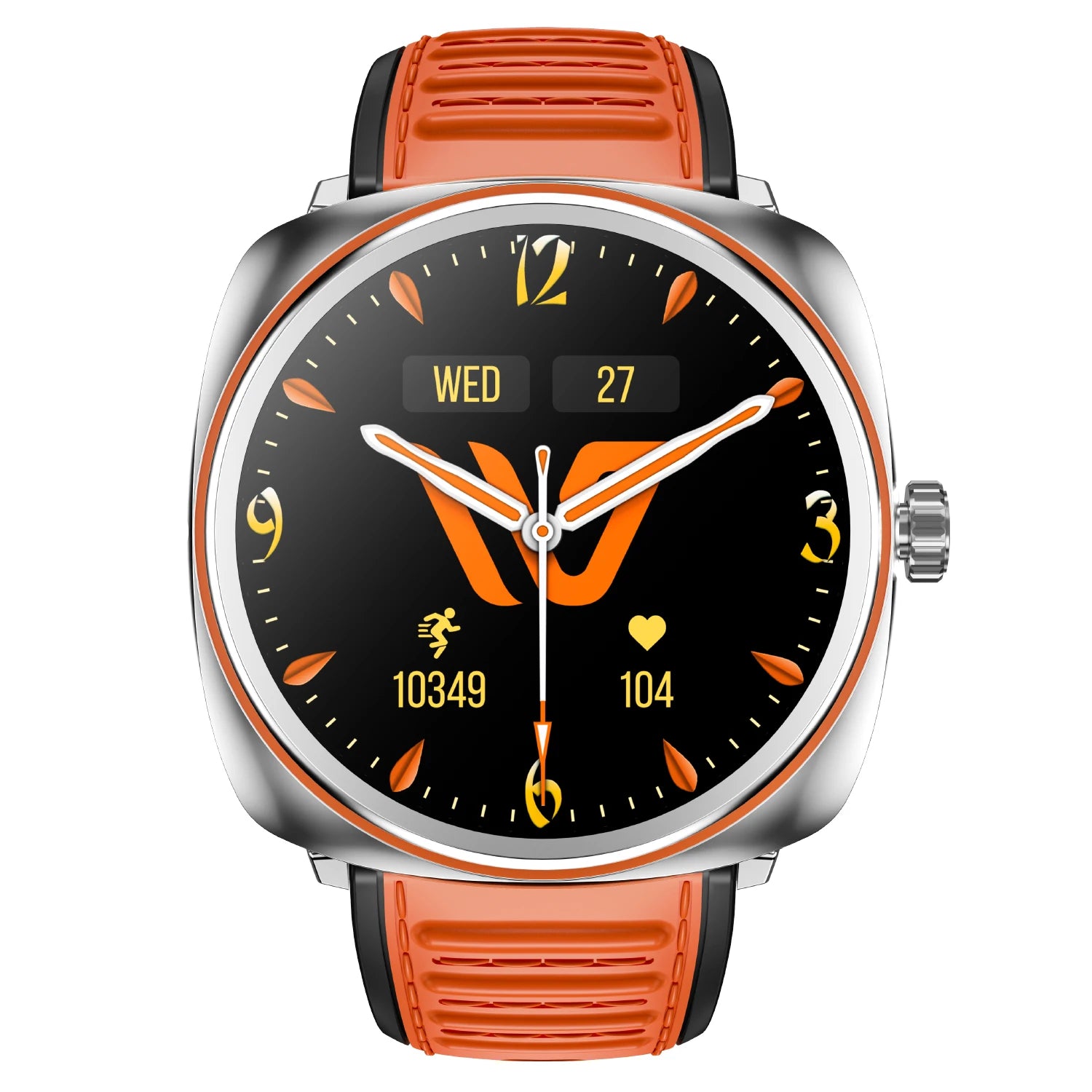Weofly VIVE Premium Quality Rugged Smartwatch 1.43 Inch Health Fitness Tracker Men Watch Call Reminder Sport Use