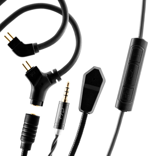 Custom Hifi Earphones & Headphones Cable 0.78 2pin / MMCX 3.5mm Cable Audio OFC