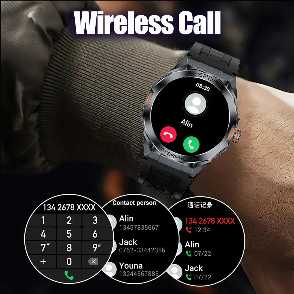 SENBONO H89 New Smartwatch Men HD Big Screen BT Calls Water Proof 350mAh Big Battery Men Sports Fitness Tracking Smart Watch - Wear444