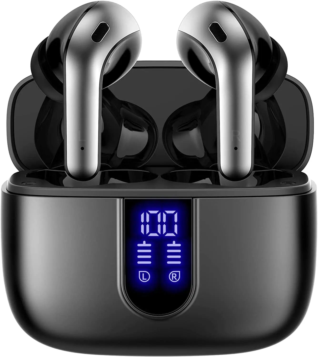 Earphones X08 SANVNET HIFI  Headphones In-Ear BT TWS Earbuds Headsets Waterproof True Wireless Stereo With Charging Bin Box