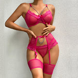 Lace pendant and butterfly four-piece set