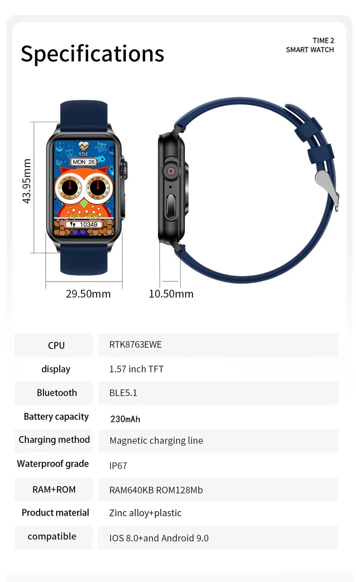 H23 Smart Watch Women 1.57 Inch HD Screen Zinc Alloy Shell Mirror Glass 200+Wallpaper Bluetooth Calls Sports Fashion Smartband - Wear444