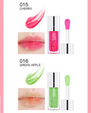 Hot Clear 6ml Crystal Jelly Moisturizing Lip Oil Plumping Lip Gloss Sexy Plump Lip Glow Oil Tinted Lip Plumper Lips Makeup
