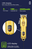 Hair Clipper Professional Electric Hair Clipper Rechargeable Hair Trimmer Machine Men's Electric Shaver Barber Cutting Machine