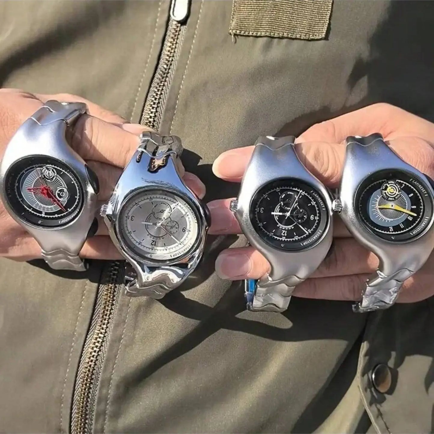 Men Fashion Luxury Wristband Business Watch Sport Watches Y2K Male Quartz Wristwatch