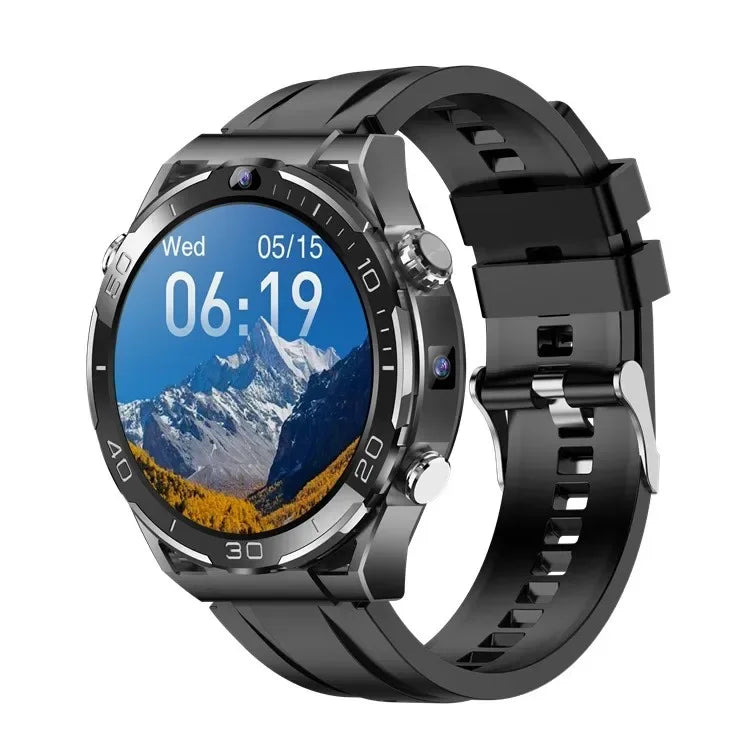 Global Android 10 Smartwatch MTK MT6762 Octa-core CPU 4G Lte Smart Watch 6GB Ram 128GB Rom API 29 Dual Camera Wifi Gps Sim Card - Wear444