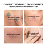 Turmeric Cleansing Mousse Exfoliating Hydrating Mild Non-Irritating Cleansing Moisturizing Soothing Foaming Facial Wash