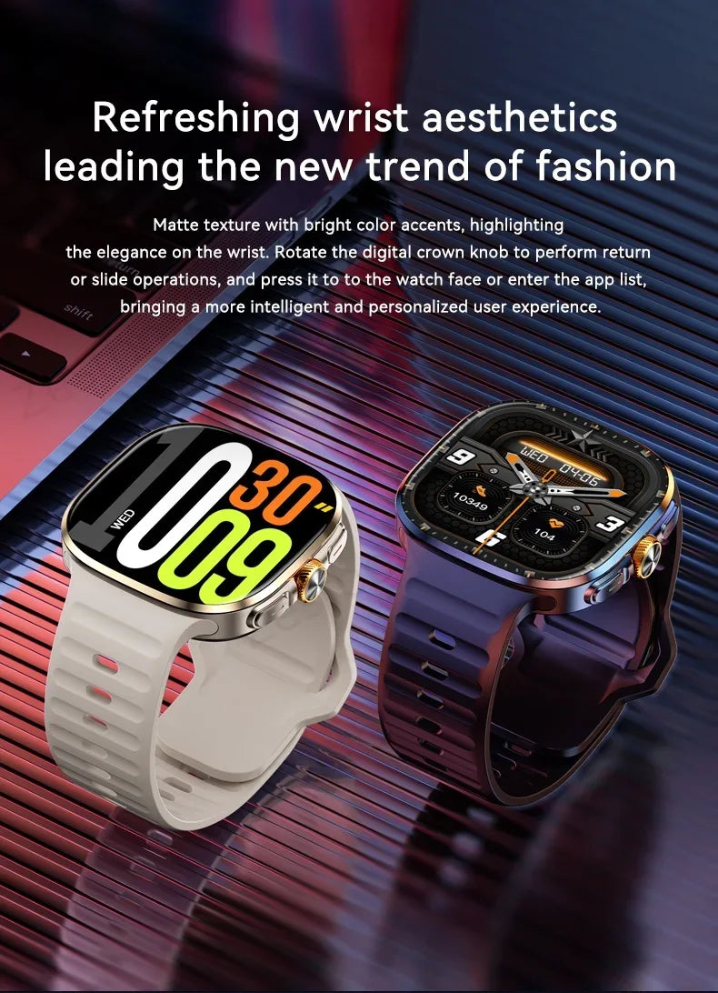 Original M99 Smartwatch 2.4 inch Amoled Screen insert 4G/5G Sim Card GPS WIFI 190° Rotating Camera Game Android 10.0 Smart Watch - Wear444