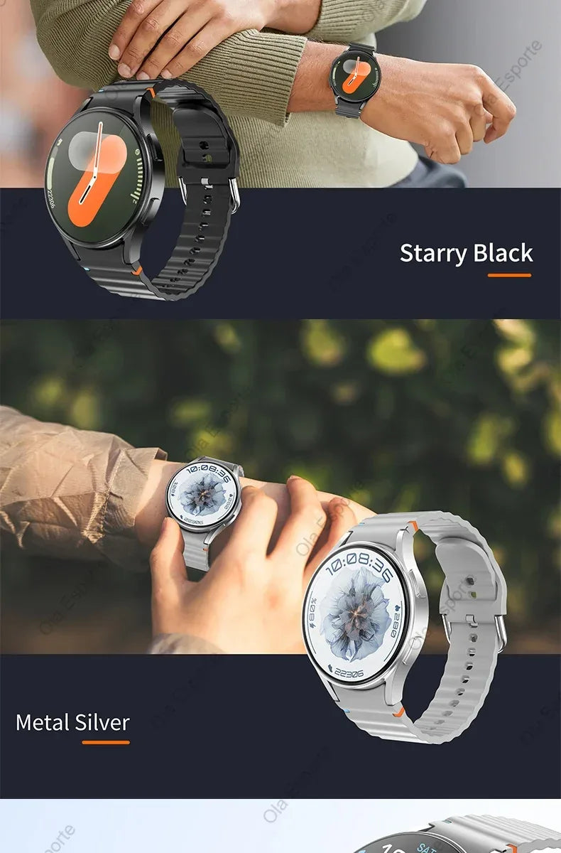 Smart Watch 6 Pro Original Premium GPS Smartwatches For Women Men Amoled Display Bluetooth Call 5ATM Waterproof Sport Wristwatch - Wear444