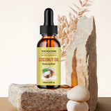 Coconut Hair Care Oil Natural Plant Essence Deeply Nourishe Hair Scalp Reduce Hair Breakage Improve Dryness Hair Oil Skin Hair