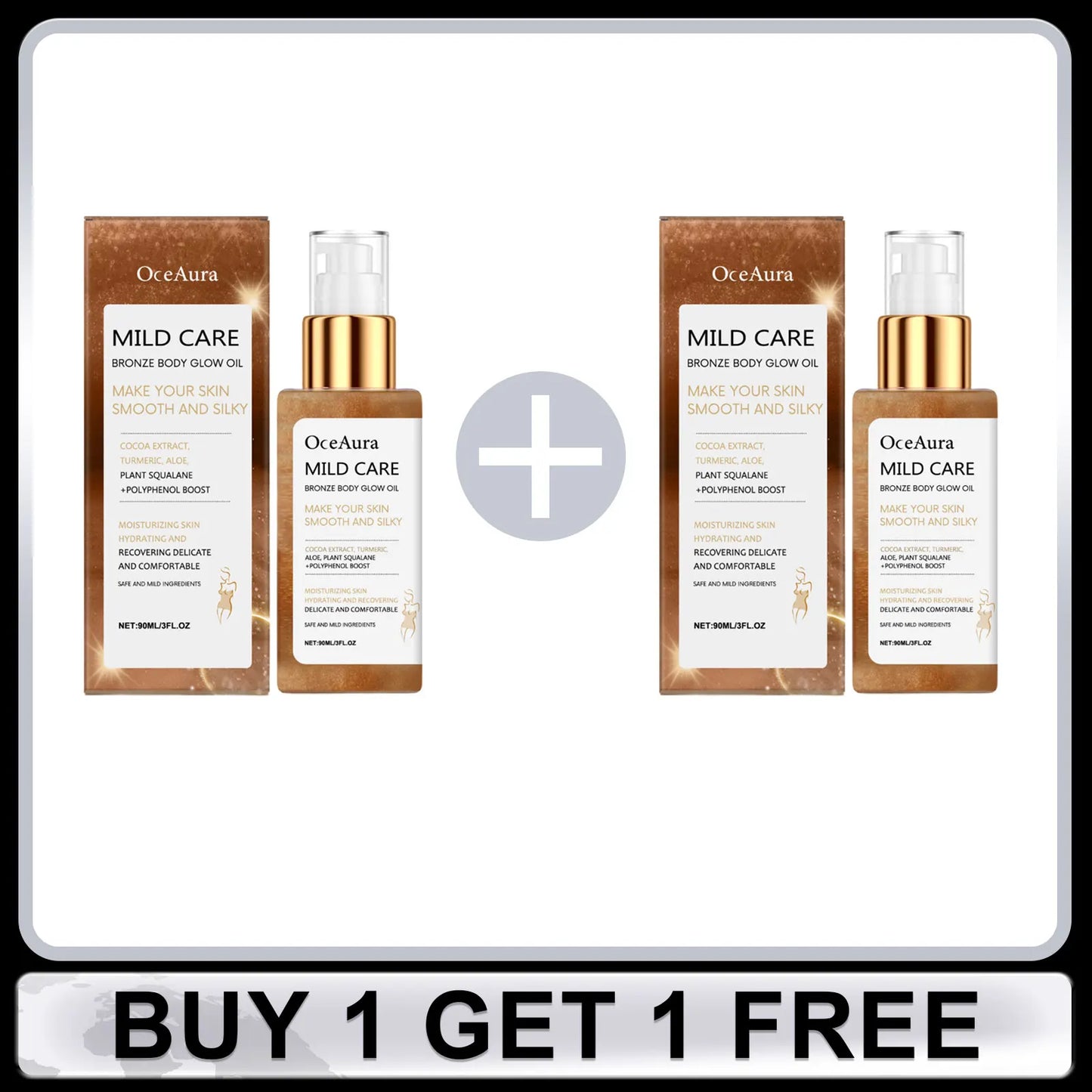 Body Shimmer Oil Bronze Body Shimmer Glow Waterproof Smooth Highlight Silky Not Clog Pore Brighten Makeup Shine Liquid for Party