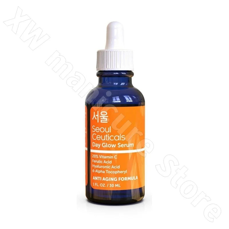 SEOUL CEUTICALS DAY GLOW SERUM VC Essence Brightens Skin Tone Moisturizing and Reduces Fine Lines and Delicate Lifting 30ml