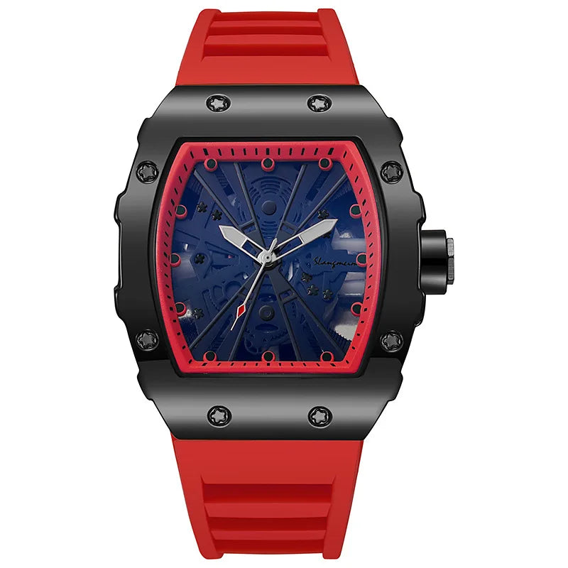 2025 New Fashion Men Luxury Watches Mens Top Big Silicone Jelly Casual Quartz Watch For Gift Relogio Masculino Male Wristwatches