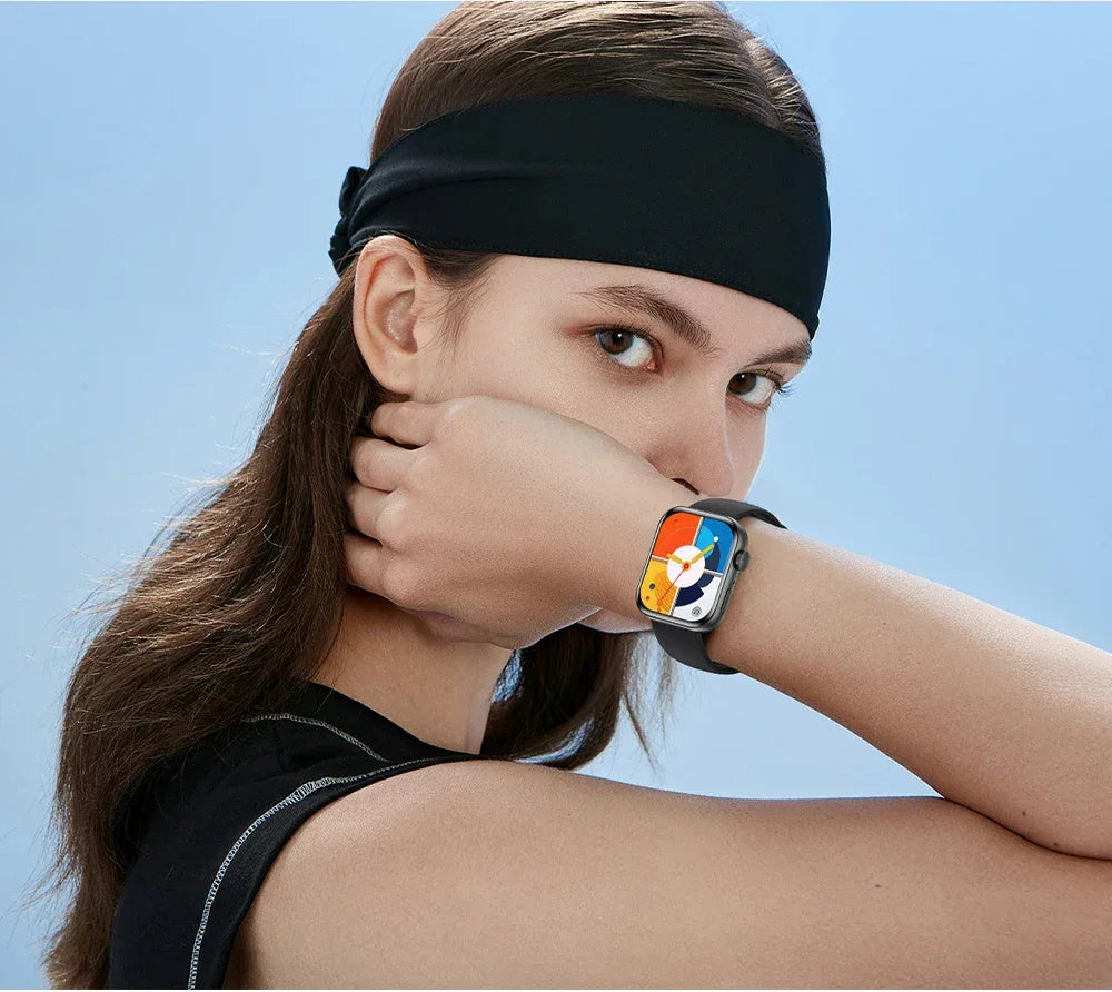 2026 Fit 3 Series 11 Smart Watch 1.83" AMOLED Screen Health Monitoring GPS Track HD Talk Sports Women Waterproof Watches For IOS - Wear444